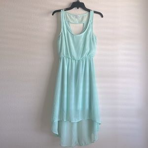 👗 beautiful Mint green Charlotte Russe Hi-low dress